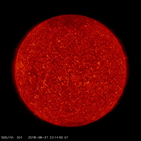 Image of Sun's transition region