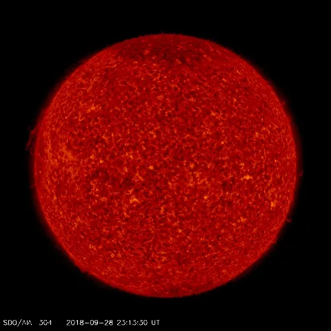 Image of Sun's transition region