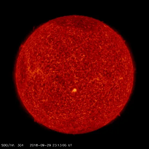 Image of Sun's transition region