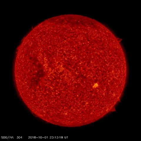 Image of Sun's transition region