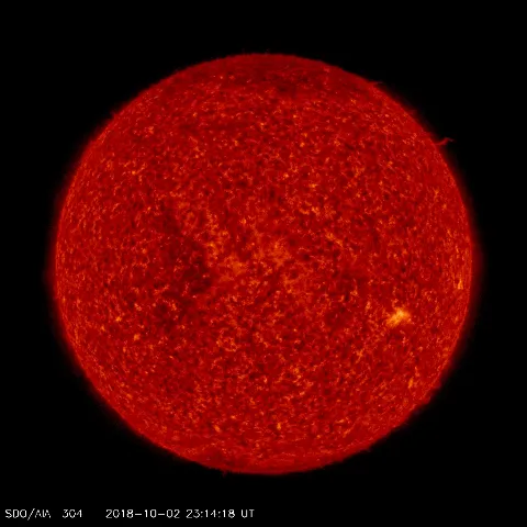 Image of Sun's transition region