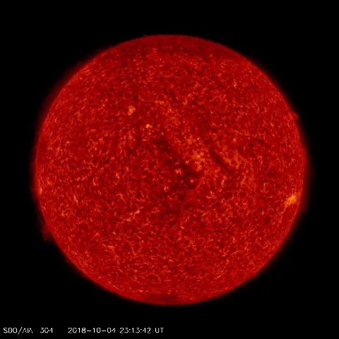 Image of Sun's transition region