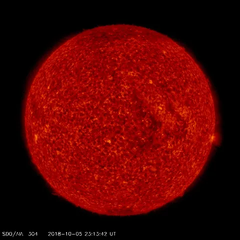 Image of Sun's transition region