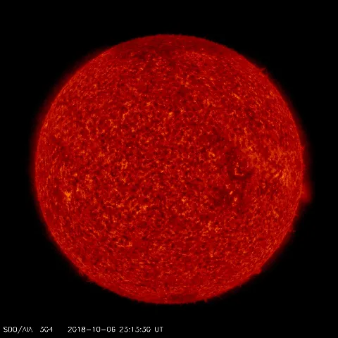 Image of Sun's transition region