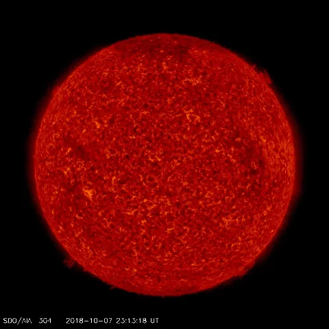 Image of Sun's transition region