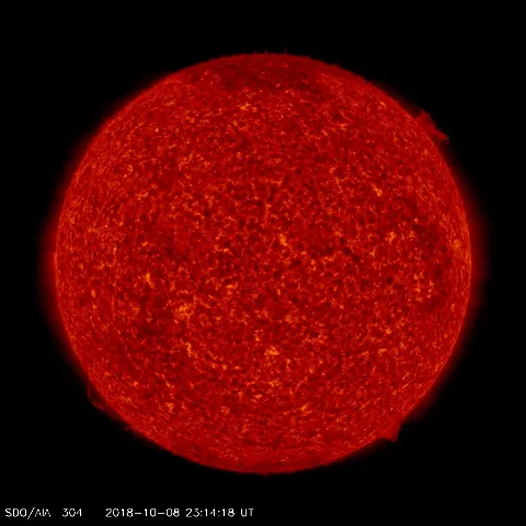 Image of Sun's transition region