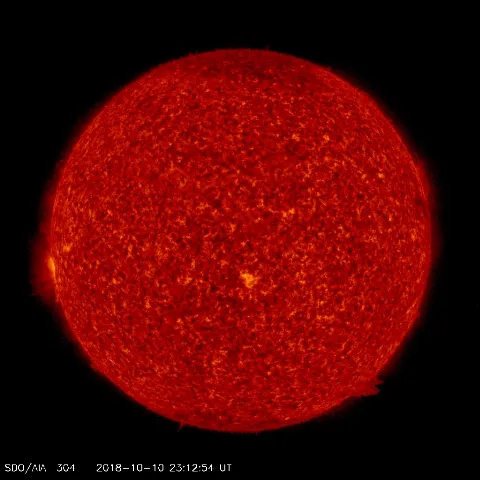 Image of Sun's transition region