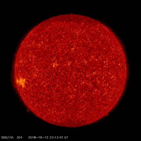 Image of Sun's transition region