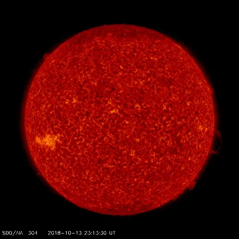 Image of Sun's transition region