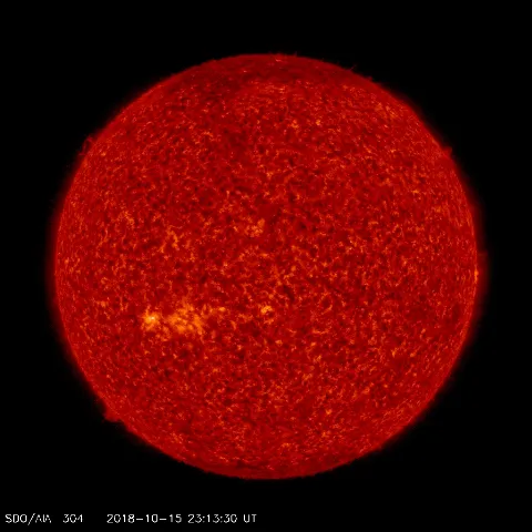 Image of Sun's transition region