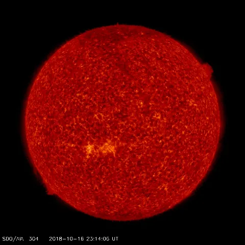 Image of Sun's transition region