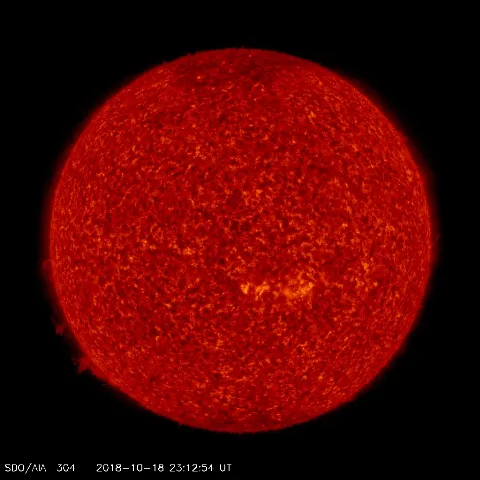 Image of Sun's transition region