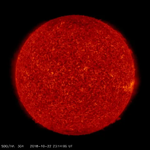 Image of Sun's transition region