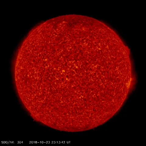 Image of Sun's transition region