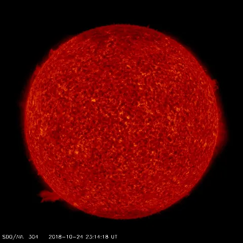 Image of Sun's transition region