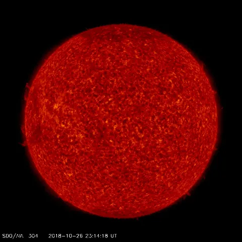 Image of Sun's transition region