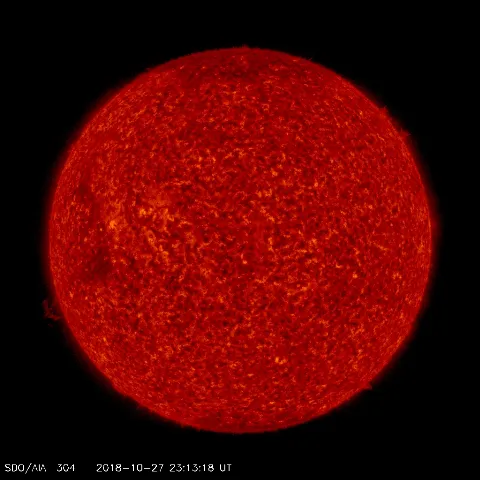 Image of Sun's transition region