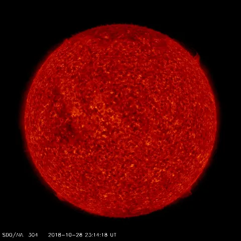 Image of Sun's transition region