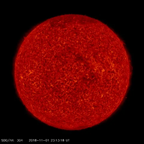 Image of Sun's transition region