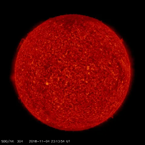 Image of Sun's transition region