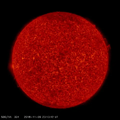 Image of Sun's transition region