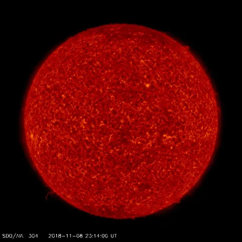 Image of Sun's transition region