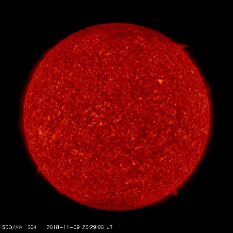 Image of Sun's transition region