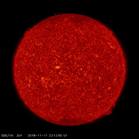 Image of Sun's transition region