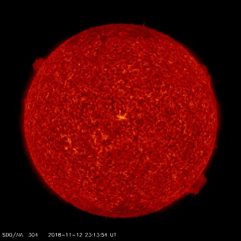 Image of Sun's transition region