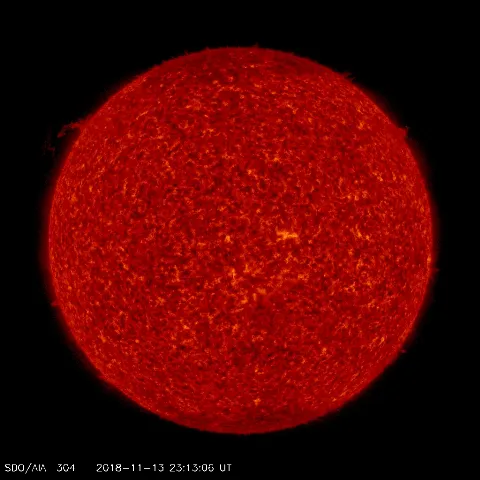 Image of Sun's transition region