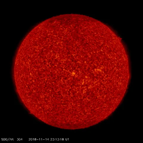 Image of Sun's transition region