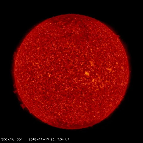 Image of Sun's transition region