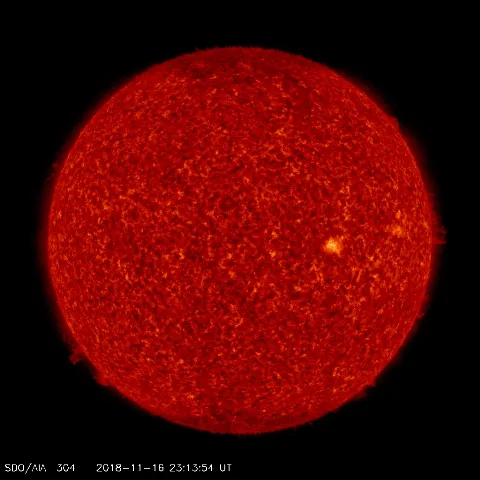 Image of Sun's transition region