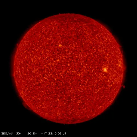 Image of Sun's transition region