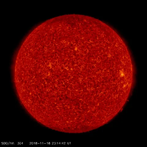 Image of Sun's transition region