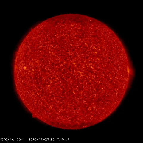 Image of Sun's transition region