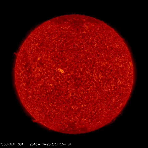 Image of Sun's transition region