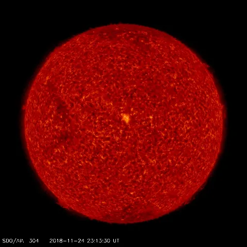 Image of Sun's transition region