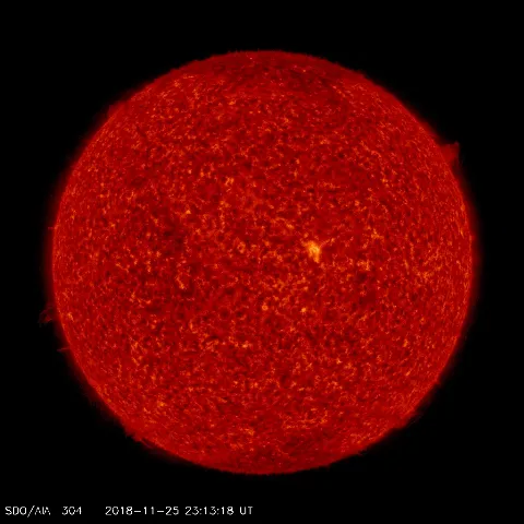 Image of Sun's transition region