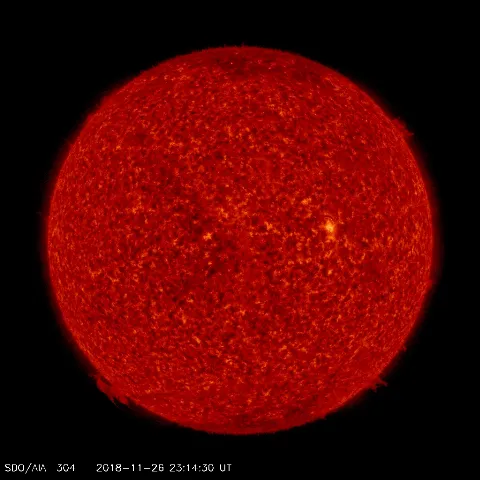 Image of Sun's transition region