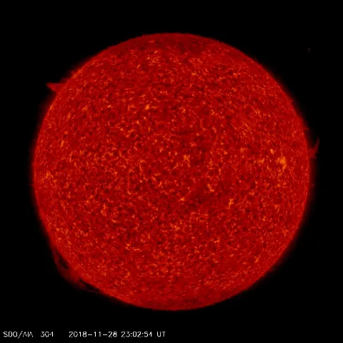 Image of Sun's transition region