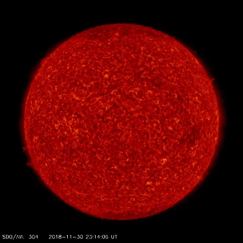 Image of Sun's transition region