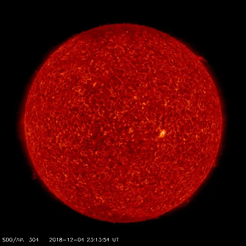 Image of Sun's transition region