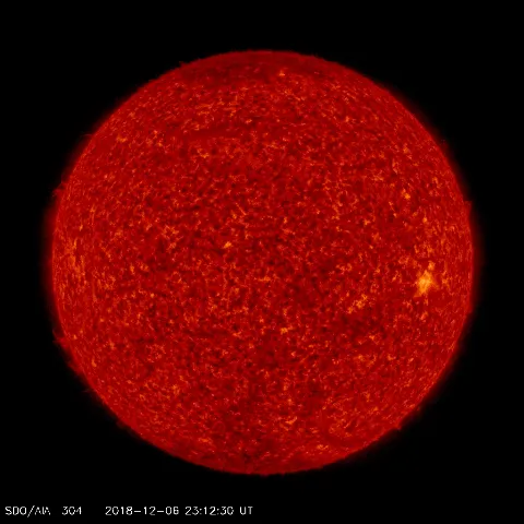 Image of Sun's transition region