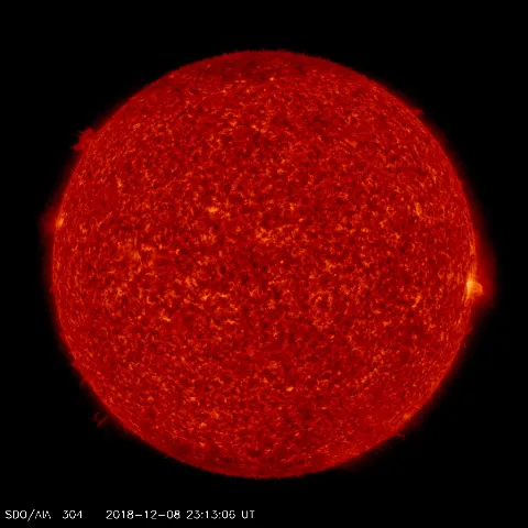 Image of Sun's transition region