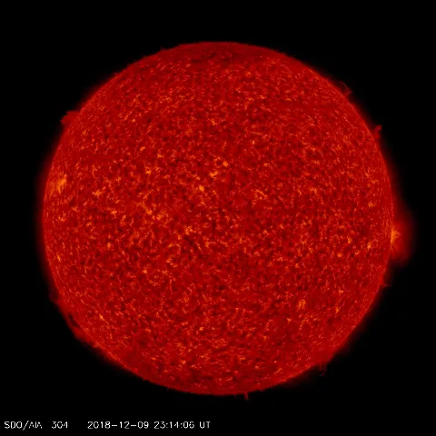 Image of Sun's transition region