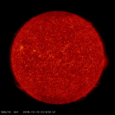 Image of Sun's transition region