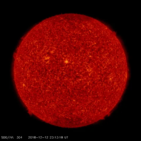 Image of Sun's transition region