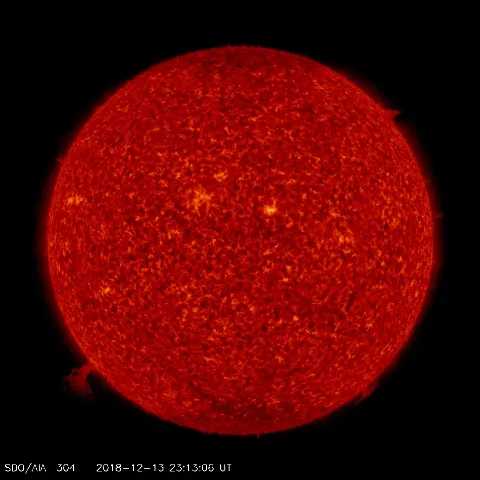 Image of Sun's transition region