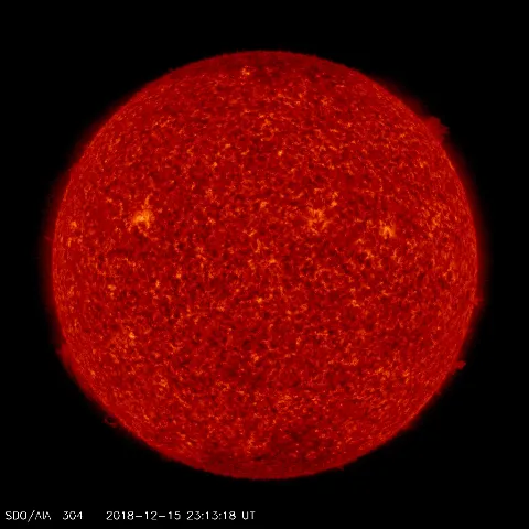 Image of Sun's transition region